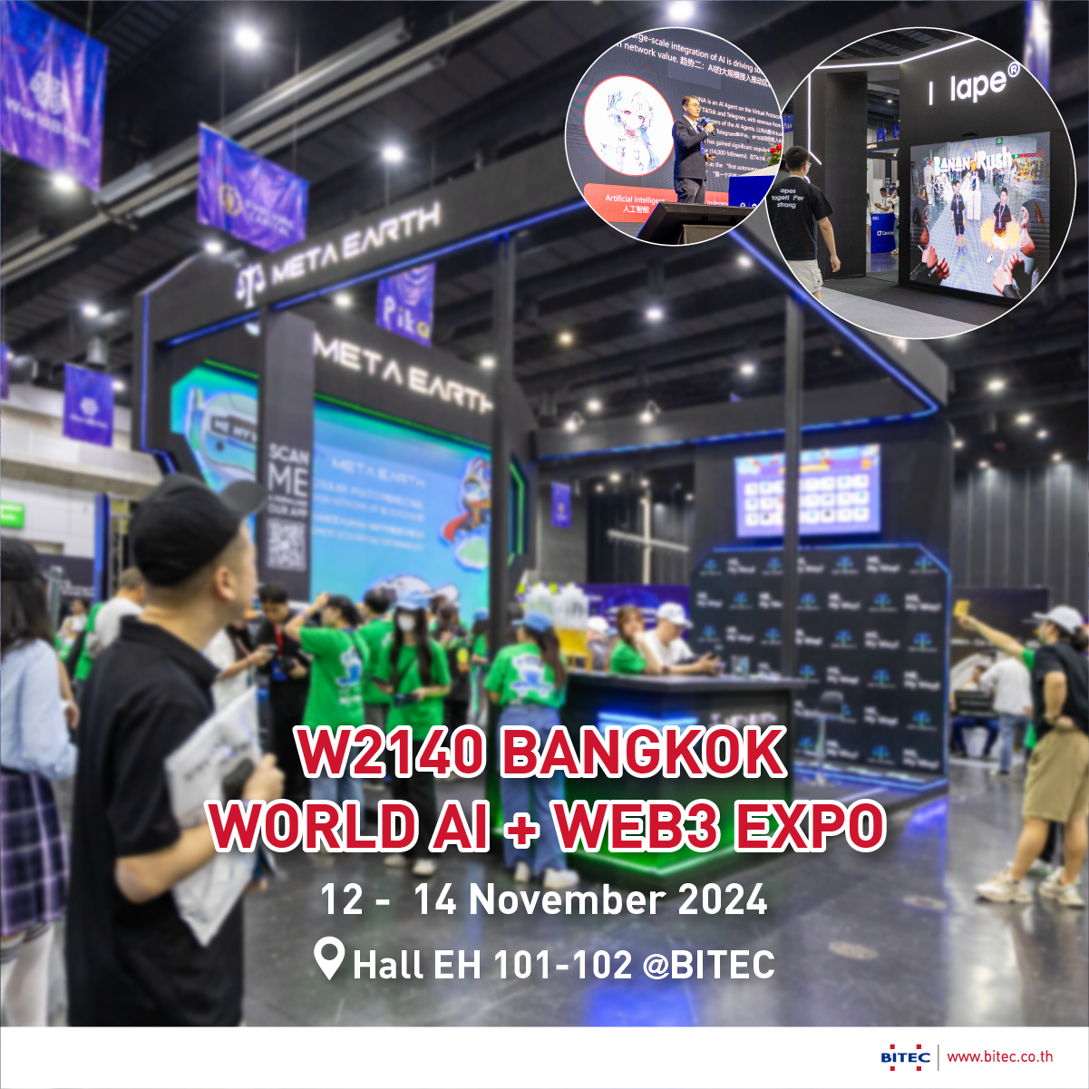 W2140 Bangkok World AI+Web3 Expo