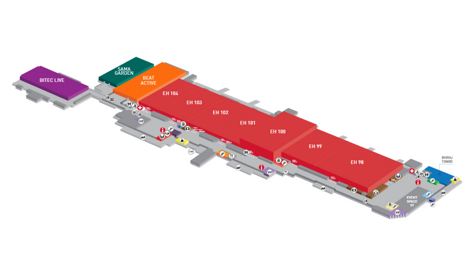 Venue Map - Bangkok International Trade & Exhibition Centre